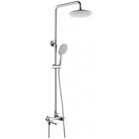 Душевая система Elghansa SHOWER SET 2305599-2L Set-24, однорычажная, излив, стойка, верхний и ручной