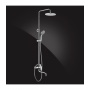 Душевая система Elghansa SHOWER SET 2306683-2L Set-14, однорычажная, излив, стойка, верхний и ручной