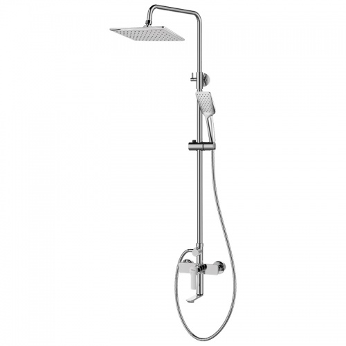 Душевая система Elghansa EMERALD New 2392510-2B, однорычажная, излив, тропический душ, стойка, ручно купить в интернет магазине Санрай73