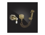 Смеситель с гигиеническим душем Elghansa TERRAKOTTA BRONZE 24C0784-Bronze (Set-49) встраиваемый