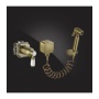Смеситель с гигиеническим душем Elghansa TERRAKOTTA BRONZE 24C0784-Bronze (Set-49) встраиваемый