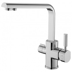Смеситель для кухни Elghansa KITCHEN Pure Water 5604632, выход для фильтра, высокий излив, рычажный