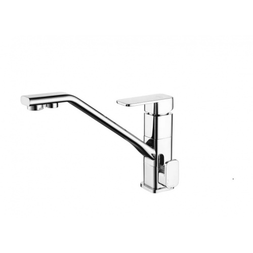 Смеситель для кухни Elghansa KITCHEN Pure Water 56B2235, выход для фильтра, длинный излив, рычажный купить в интернет магазине Санрай73