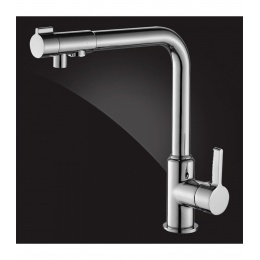 Смеситель для кухни Elghansa KITCHEN Pure Water 5698224, выход для фильтра, высокий излив, рычажный