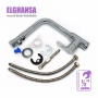 Смеситель Elghansa CLIQ 5698224 для кухни (для фильтра) с переключателем на изливе