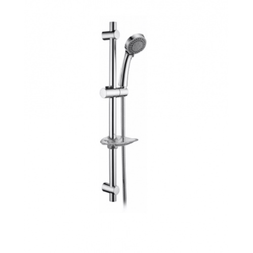 Душевой комплект Elghansa SHOWER RAIL SB-07S, штанга 685 мм с мыльницей, ручной душ купить в интернет магазине Санрай73