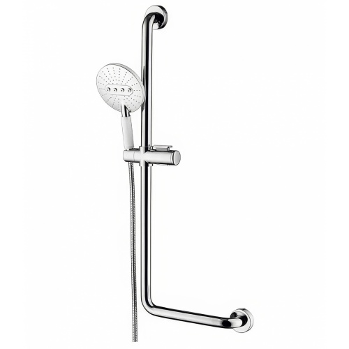 Душевой комплект Elghansa SHOWER RAIL SB-329, ручной душ, штанга-поручень 900 мм, угол купить в интернет магазине Санрай73