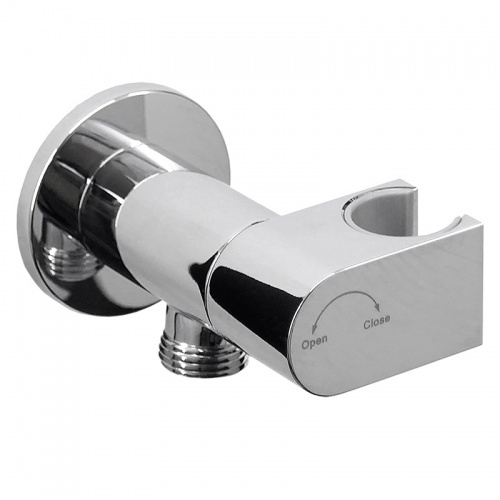 Подключение для душевого шланга Elghansa UNIT WS-9K с держателем лейки и запорным клапаном купить в интернет магазине Санрай73