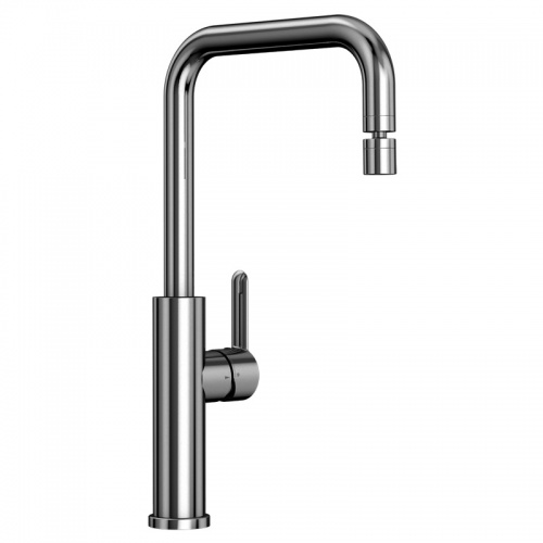 Смеситель для кухни Elghansa KITCHEN 56A1498, высокий излив, поворотный аэратор, однорычажный купить в интернет магазине Санрай73