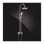 Душевая система Elghansa MONDSCHEIN Shower Set 2330233-2D, излив, верхний душ, стойка, ручной душ