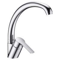 Смеситель для кухни Elghansa EMERALD New 5600410 высокий, однорычажный