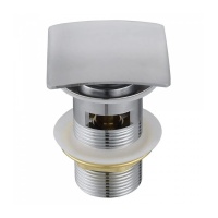 Донный клапан Elghansa WASTE SYSTEMS WBT-125 для раковины с переливом, хром