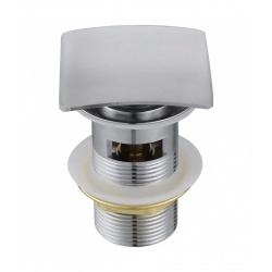 Донный клапан Elghansa WASTE SYSTEMS WBT-125 для раковины с переливом, хром