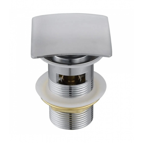 Донный клапан Elghansa WASTE SYSTEMS WBT-125 для раковины с переливом, хром купить в интернет магазине Санрай73