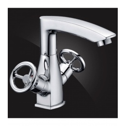 Смеситель для умывальника Elghansa NEW WAVE SIGMA 1907595 двухвентильный