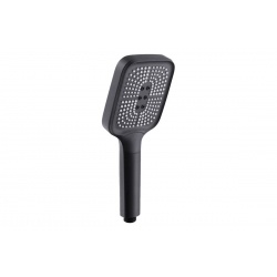 Лейка душевая Elghansa HAND SHOWER PK-045-Black, 3 режима, 100 мм, силиконовые форсунки, черный