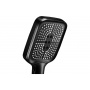 Лейка душевая Elghansa HAND SHOWER PK-045-Black, 3 режима, 100 мм, силиконовые форсунки, черный