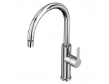 Смеситель для кухни Elghansa KITCHEN 56B1498, высокий излив, поворотный аэратор, однорычажный
