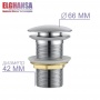 Донный клапан Elghansa WASTE SYSTEMS WBT-112 для раковины без перелива, хром