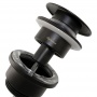 Донный клапан Elghansa WASTE SYSTEMS WBT-227-Black для раковины универсальный, черный