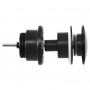 Донный клапан Elghansa WASTE SYSTEMS WBT-227-Black для раковины универсальный, черный