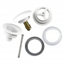 Донный клапан Elghansa WASTE SYSTEMS WBT-227-White для раковины универсальный, белый