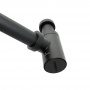 Сифон для раковины Elghansa WASTE SYSTEMS WBT-512-Black цилиндрический, черный