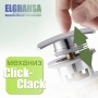 Донный клапан Elghansa WASTE SYSTEMS WBT-125 для раковины с переливом, хром