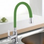 Излив для смесителя для кухни FRAP F7251, гибкий, зеленый