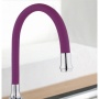 Излив для смесителя для кухни FRAP F7254, гибкий, фиолетовый