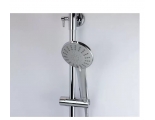 Душевая система ESKO ST1200, однорычажный, штанга, тропический душ, ручной душ