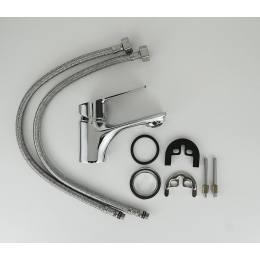 Смеситель для умывальника ESKO Saint-Petersburg SPb26, однорычажный, короткий литой излив