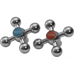 Маховик Крест ML07 металл MIXLINE (блистер) пара 24 шлица