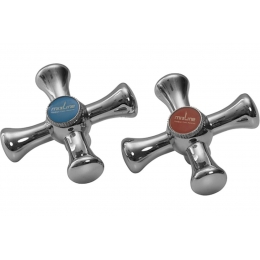 Маховик Крест ML10 металл MIXLINE (блистер) пара 24 шлица