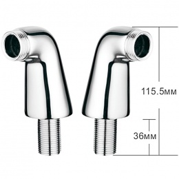Переходник д/смесителя на акриловую ванну Ledeme