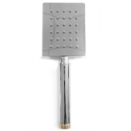 Лейка душевая Santrek Aqua OLS-001 сталь нержавеющая, 1 режим, 80х100мм L=225мм