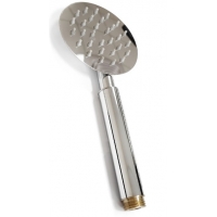 Лейка душевая Santrek Aqua OLS-002 сталь нержавеющая, 1 режим, d=98мм L=225мм