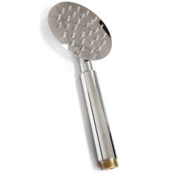 Лейка душевая Santrek Aqua OLS-002 сталь нержавеющая, 1 режим, d=98мм L=225мм