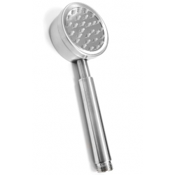 Лейка душевая Santrek Aqua OLS-005 сталь нержавеющая, 1 режим, d=100мм L=230мм