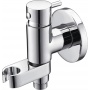Смеситель с гигиеническим душем Bravat Eler D9137CP-RUS, встраиваемый, с внутренней частью
