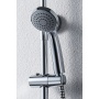 Душевая система Bravat OPAL F6125183CP-A-RUS однорычажный, излив, тропический и ручной душ, стойка