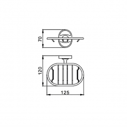 Мыльница-решетка Frap 1902-1
