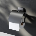 Держатель для туалетной бумаги с крышкой черный GEM  AM.PM.