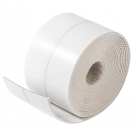 Лента бордюрная самоклеящаяся Аккурат 60мм*3,35м белая