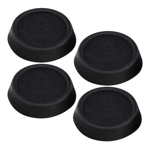 Подставка для стиральной машины полимер (4шт) круг черный купить в интернет магазине Санрай73