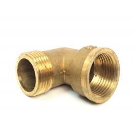 Угольник 1"вр х 1"нр латунный