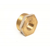 Футорка 1 1/4"нр х 1/2"вр латунная