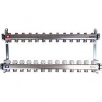 STOUT Коллектор из нержавеющей стали в сборе без расходомеров 13 вых.