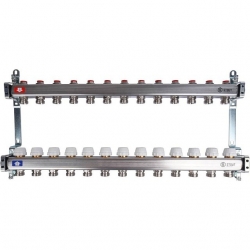 STOUT Коллектор из нержавеющей стали в сборе без расходомеров 13 вых.