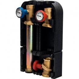 Насосная группа STOUT с прямым контуром 1 1/4" без насоса в теплоизоляции DN 32, 42kW[DT10°C]